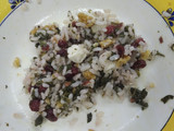 Ensalada caliente de arroz