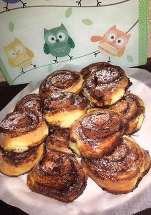 Kakaós csiga recept fotója