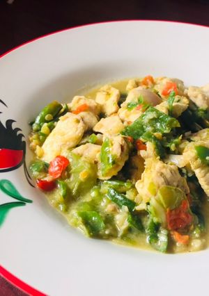 Foto resep Ayam cabe ijo