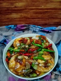 Foto resep Telor ceplok saus tiram #MamaAnna23🍲🌶️🧄