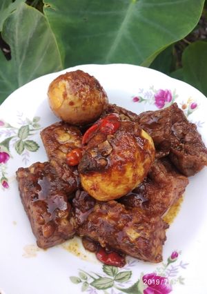Foto resep 3T (telur tahu tempe) bumbu merah