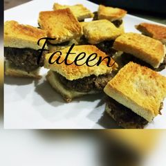 A picture of Meatball panini.