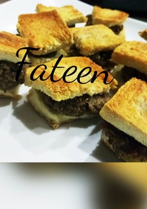 A picture of Meatball panini.