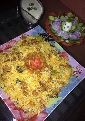 A picture of Biryani.