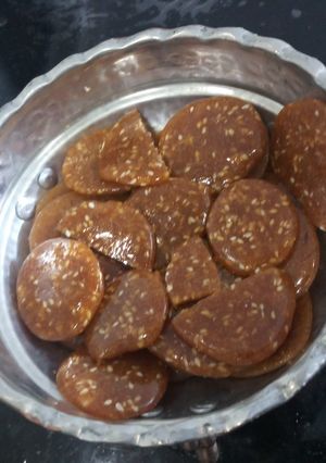 عکسی از دستور کنجد عسلی