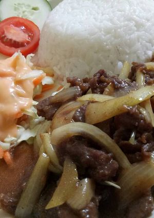 Foto resep Beef yakiniku ala hokben
