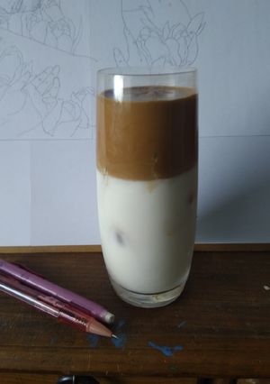Una foto de Café espumoso