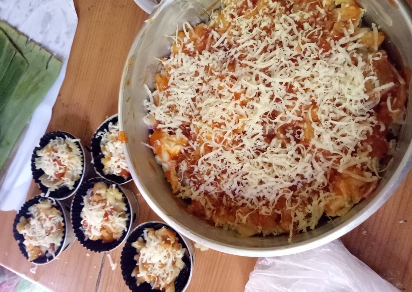 Macaroni schoteel panggang simple