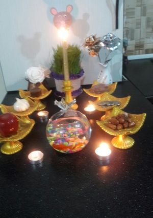 عکسی از دستور هفت سین ساده