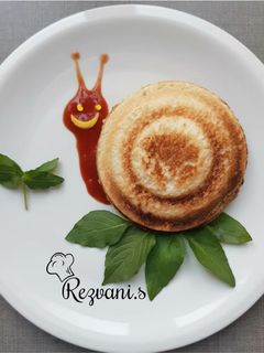 عکسی از دستور ساندویچ حلزونی!