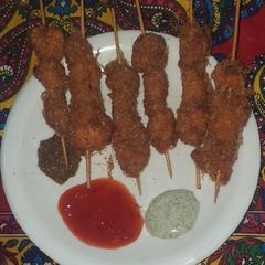 A picture of Chicken sticks.