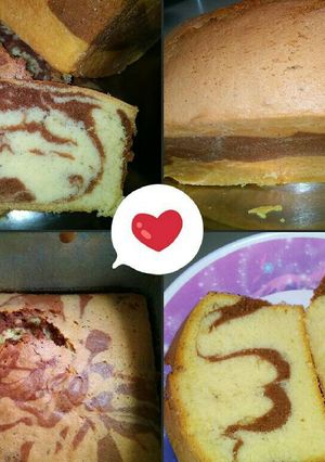 Foto resep Bolu panggang marmer