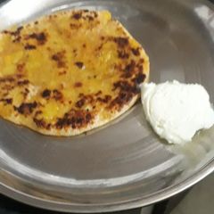 A picture of Stuffed aloo gobhi Paratha.