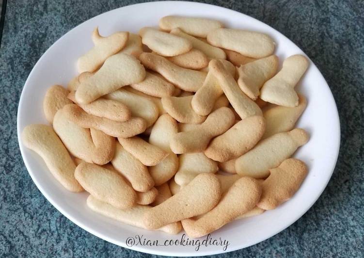 Langkah Mudah untuk Menyiapkan Lady Fingers(biskuit untuk Tiramisu), Menggugah Selera