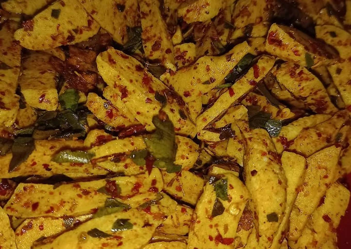 Basreng Pedas Daun Jeruk