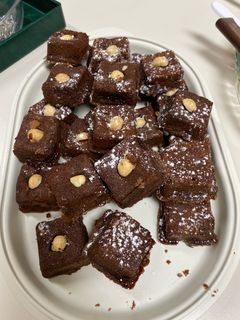 Una foto de Bizcochitos de chocolate y naranja
