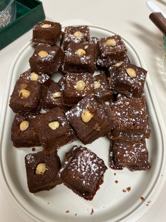 Una foto de Bizcochitos de chocolate y naranja