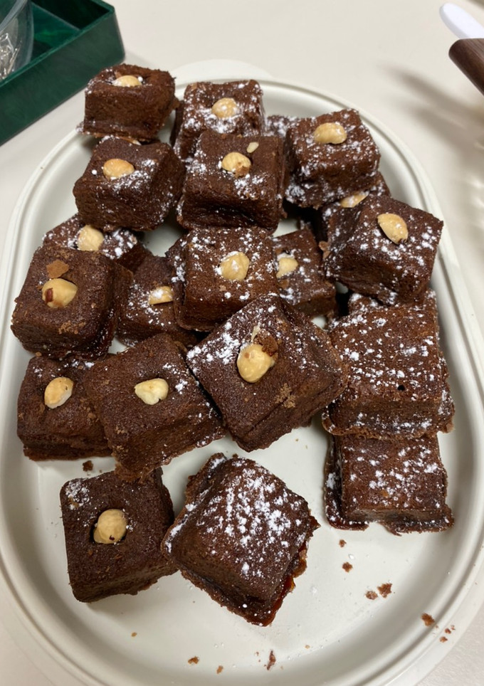 Una foto de Bizcochitos de chocolate y naranja