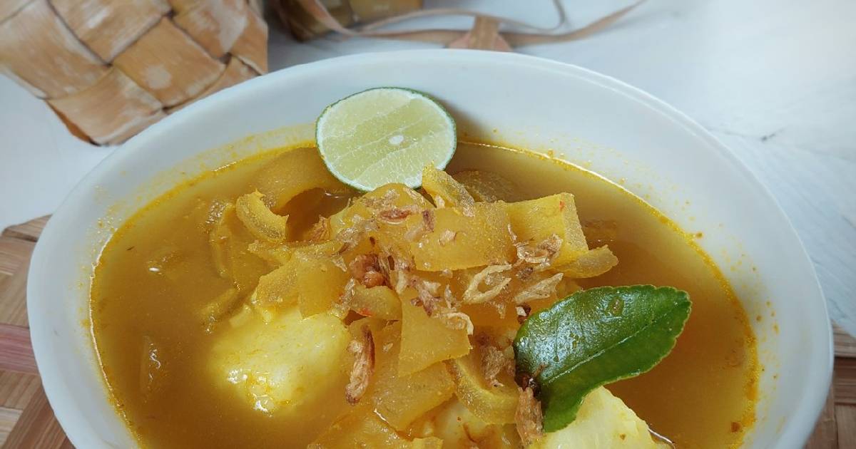 Resep 24. 'Lontong' Kikil Surabaya Oleh Juni DwiAnggiani - Cookpad