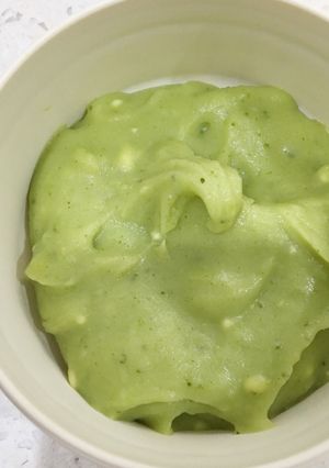 Foto resep MPASI Zoe : Brokoli + Kentang Pure