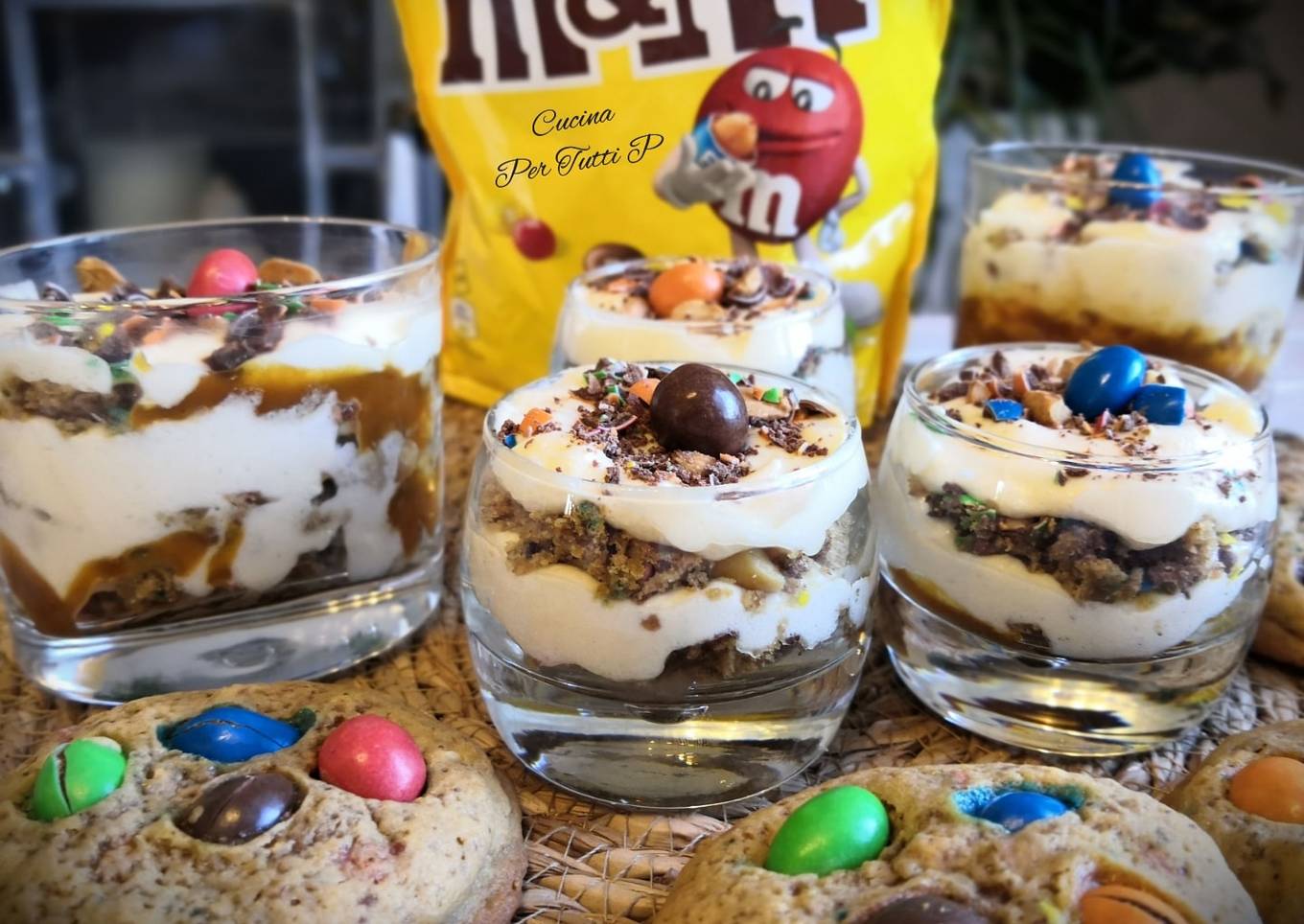 Tiramisù Cookies 🍪 M&m's 🇮🇹 #italie #mars