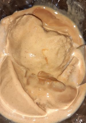Una foto de Helado de Banana y Dulce de Leche