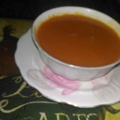 A picture of Carrot soup.
