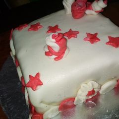 A picture of Fondant cake.