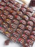 Peanut cookies cokelat (satu adonan kue kering jadi berbagai macam variasi)