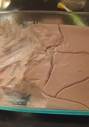Una foto de Postre de Maizena y chocolate
