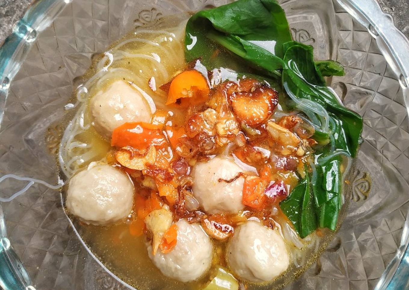 Bakso kuah lava