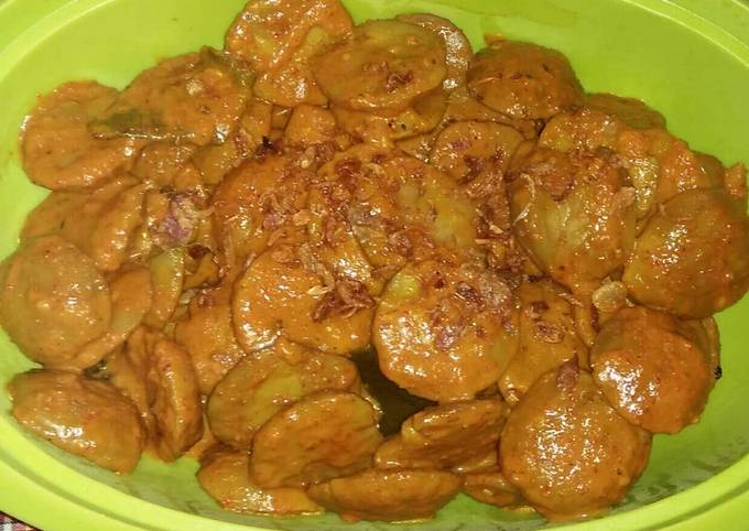 Rendang jengkol maknyus