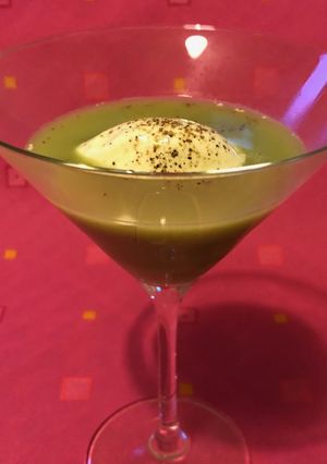 Une photo de Velouté d'asperges