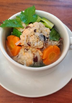 Foto resep Bakso Ayam Serabut | Sup Lo Hoa