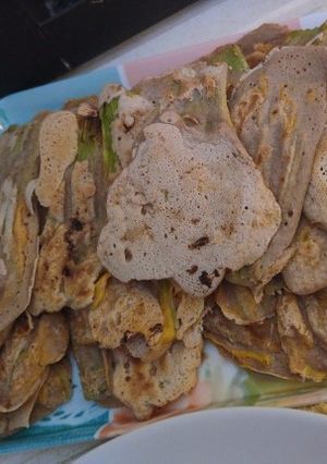 Une photo de Beignet de fleurs de courgettes