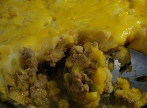 Una foto de Pastel de papa estilo Americano (skillet shepherd's pie)
