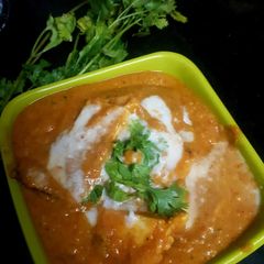 A picture of Paneer butter masala.