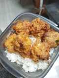 Perkedel tahu bihun daging
