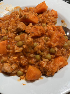 Una foto de Guisito de arroz
