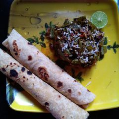 Broad beans curry/chikkudukaya curry A picture of Broad beans curry/chikkudukaya curry.