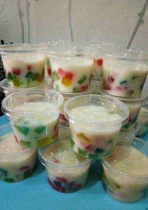 Foto resep Puding Mozaik in Cup