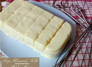 Foto resep Keju Mozarella KW Homemade Ngirittt 3 Bahan