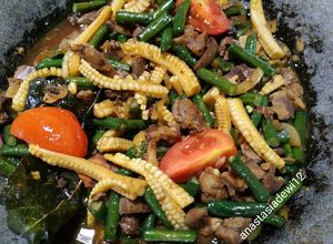 Foto resep Oseng Ati Ampela Janggel Kacang Panjang