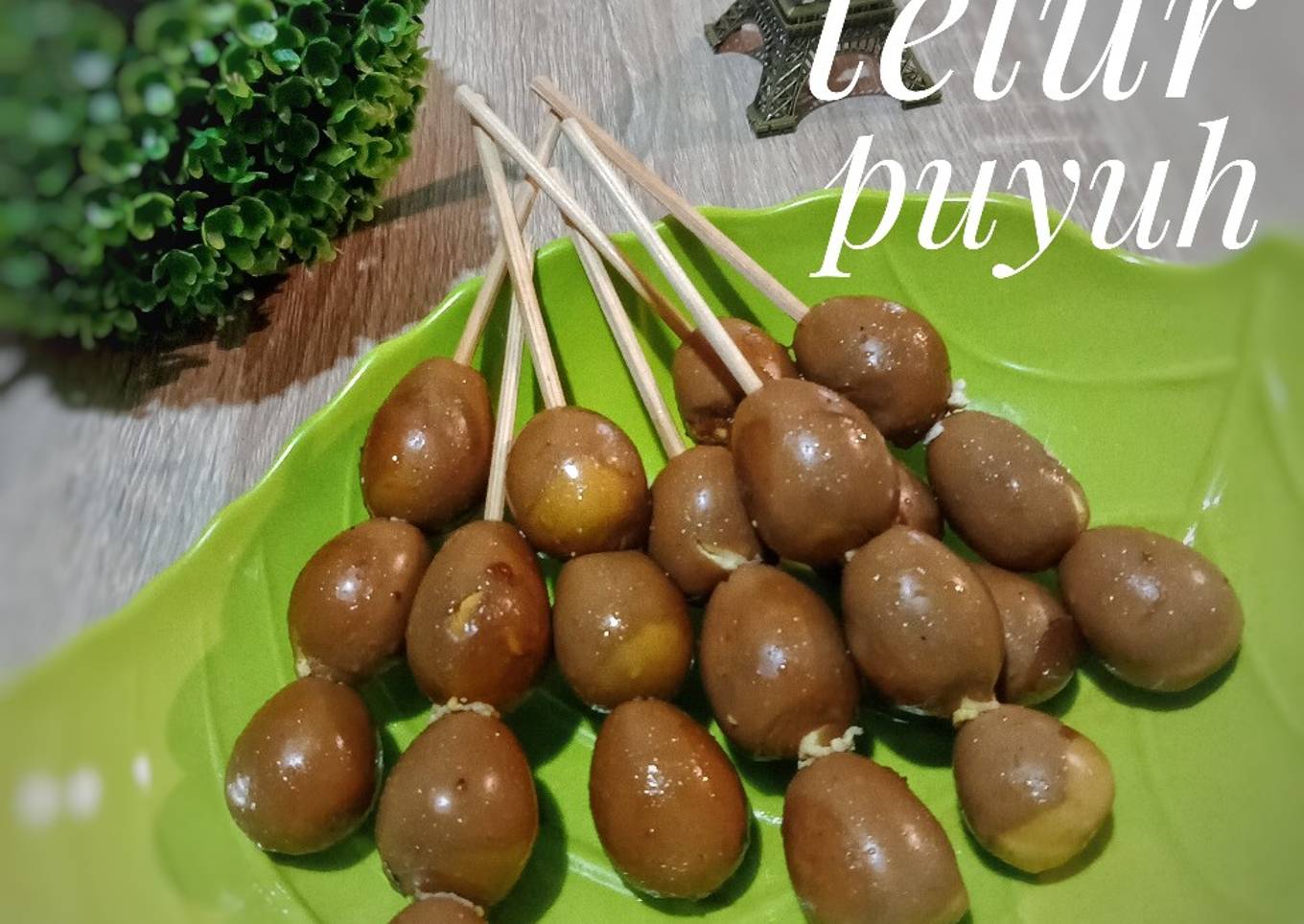 Sate telur puyuh