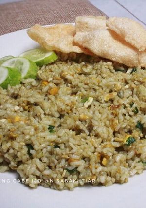 Foto resep Nasi Goreng Cabe Ijo Sederhana
