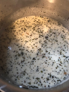A picture of Creamy Bacon Mushroom Soup (Keto/Low Carb).