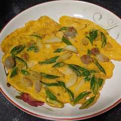 Telur Dadar Cabe Ijo-レシピのメイン写真