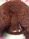Petit gateau de nutella