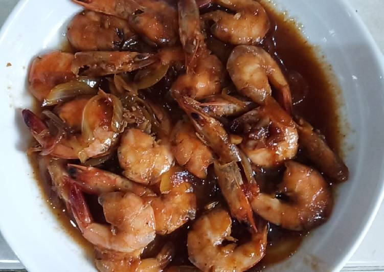 Bagaimana meracik Udang Saus Inggris 🦐 Anti Gagal