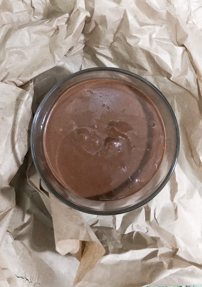 Una foto de Nutella casera